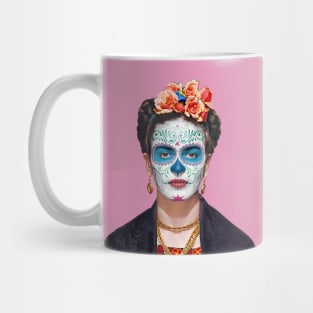 Frida Kahlo Day of the Dead Mug